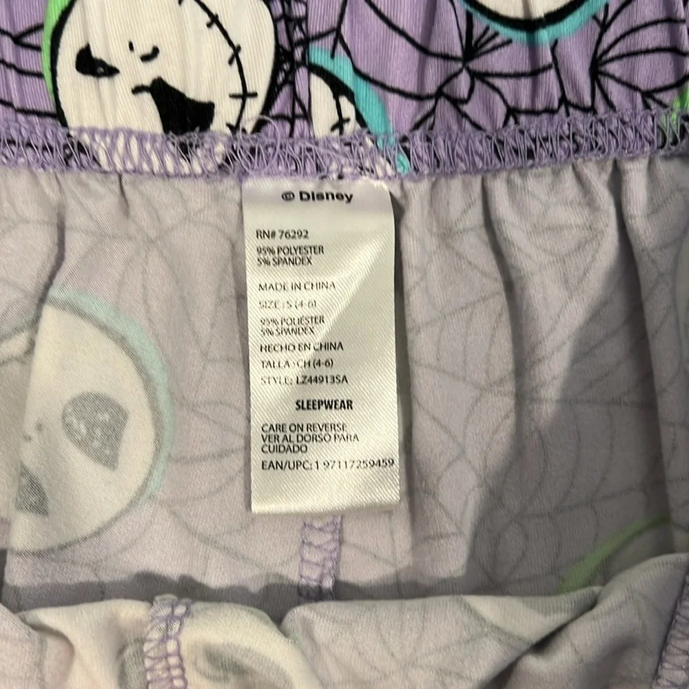 🔥Disney Purple Pajama Top with Whimsical Skulls🔥 - Picture 10 of 10